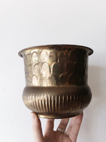 Indian Brass Plant Pot