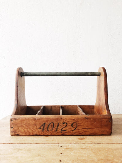 Vintage Wood Caddy