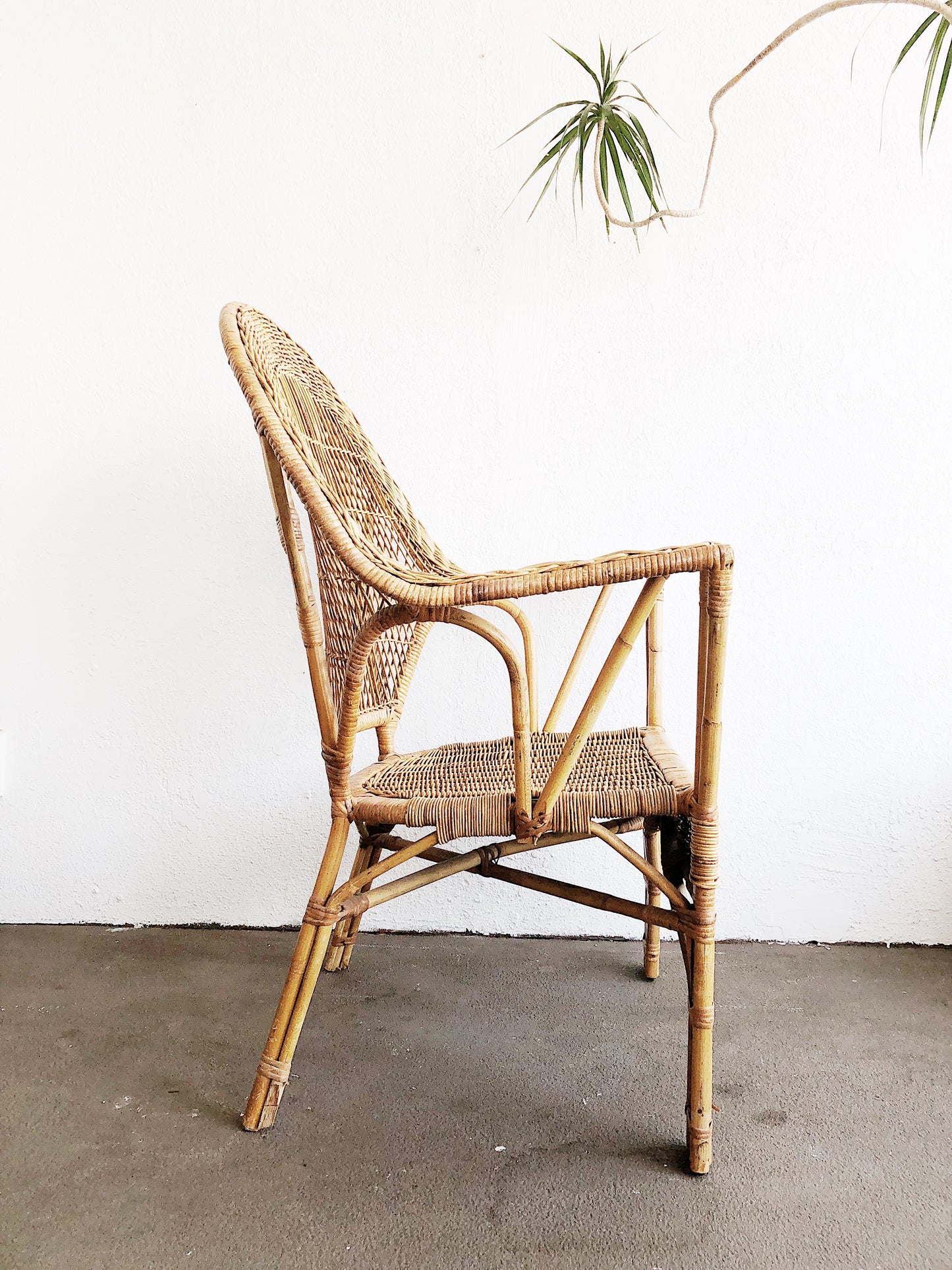 Vintage Wicker Chair