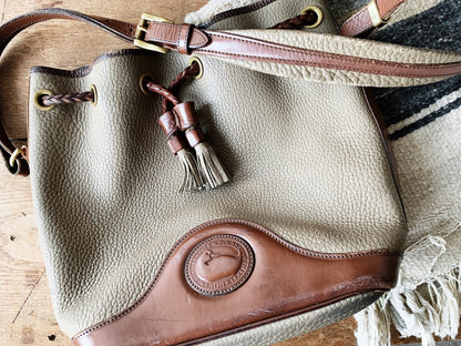 Vintage Dooney & Bourke Cinch Bucket Bag