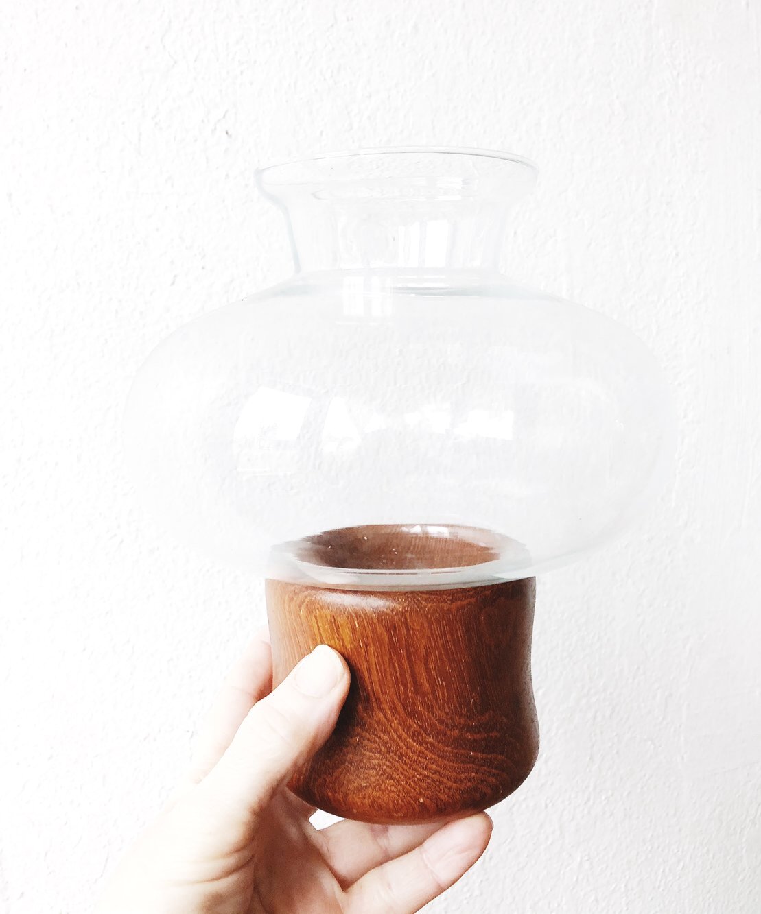 Mid Century Danish Teak Hurricane