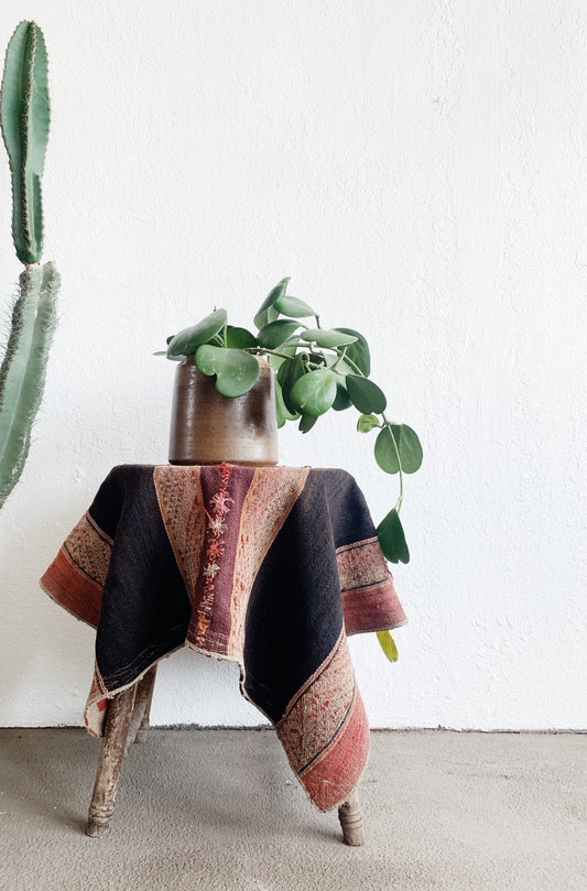 Vintage Handwoven Wool textile