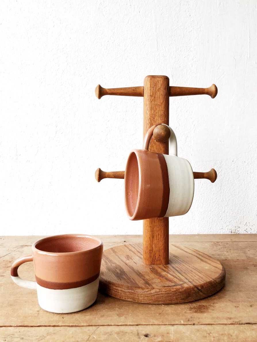 Vintage Mug Rack