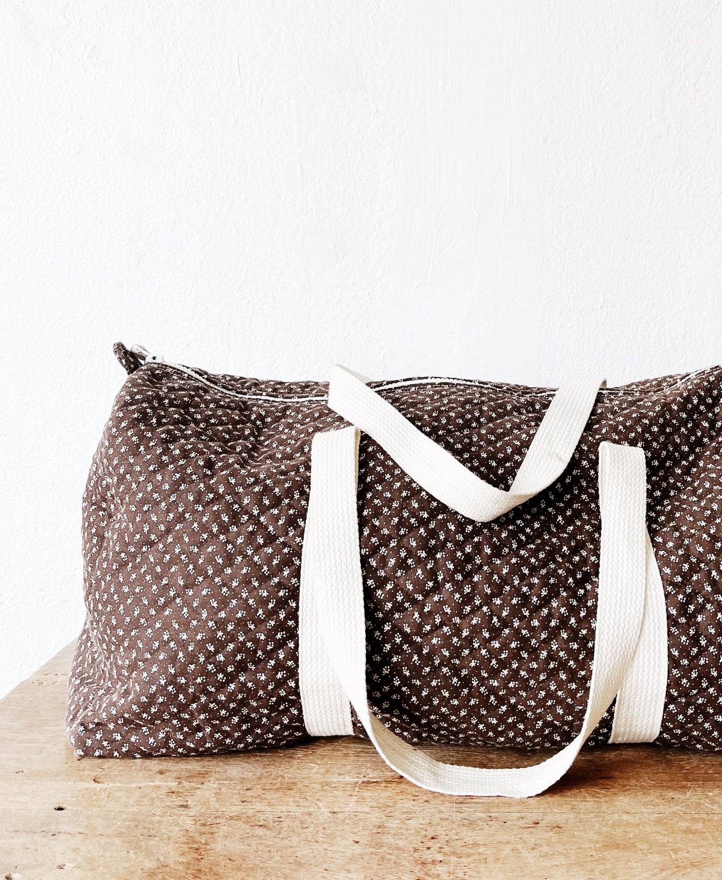 Vintage Quilted Duffel