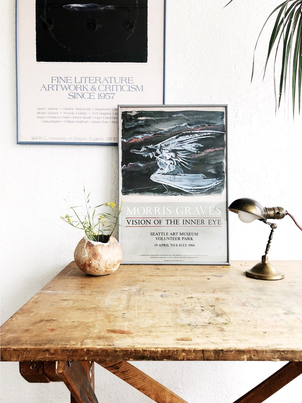 Vintage Morris Graves Exhibit Poster