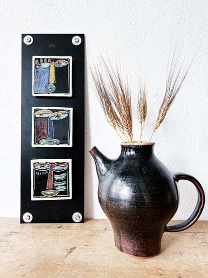 Vintage Stoneware Pitcher