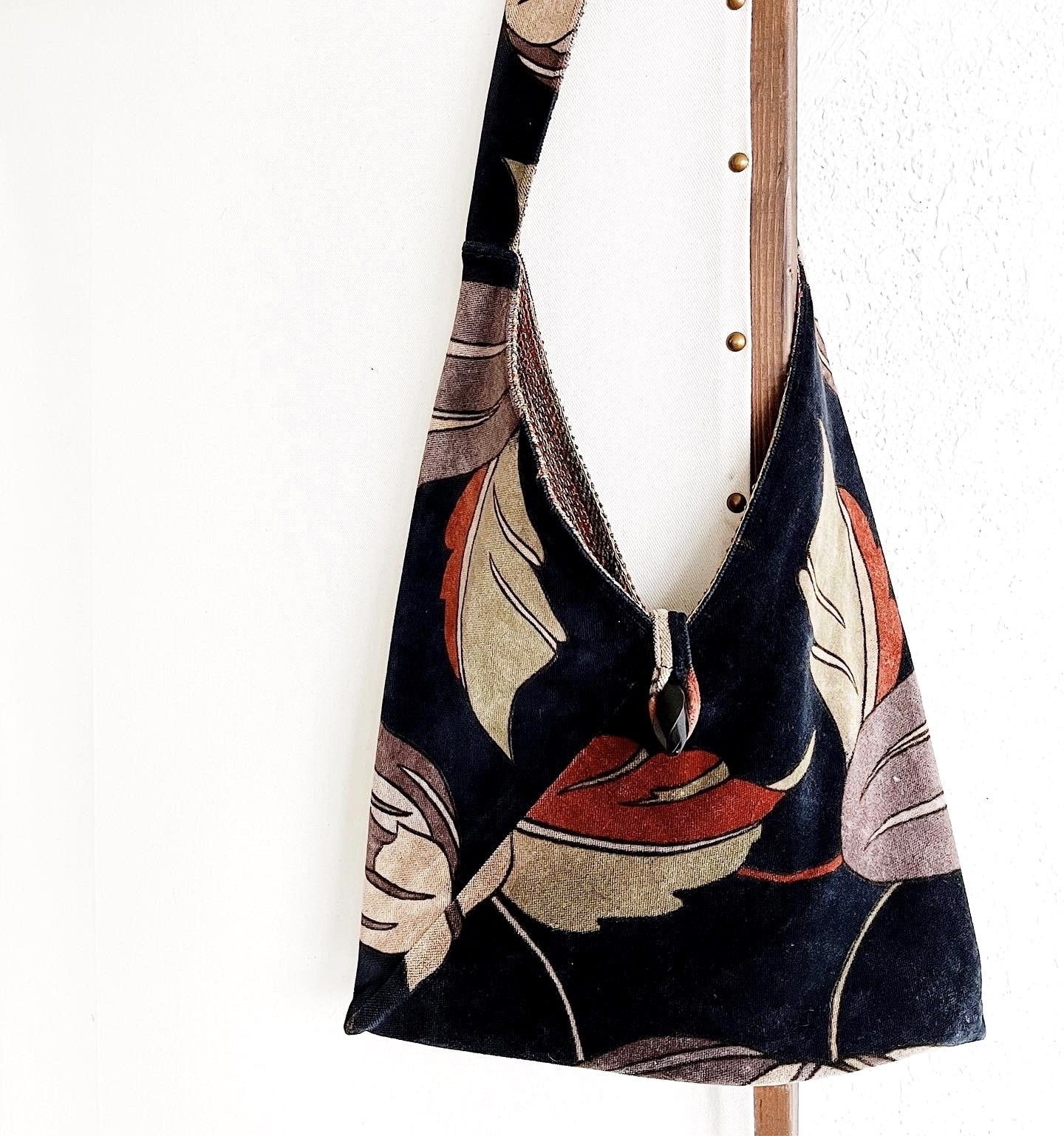 Vintage Velvet Tote
