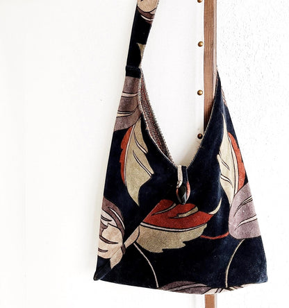 Vintage Velvet Tote