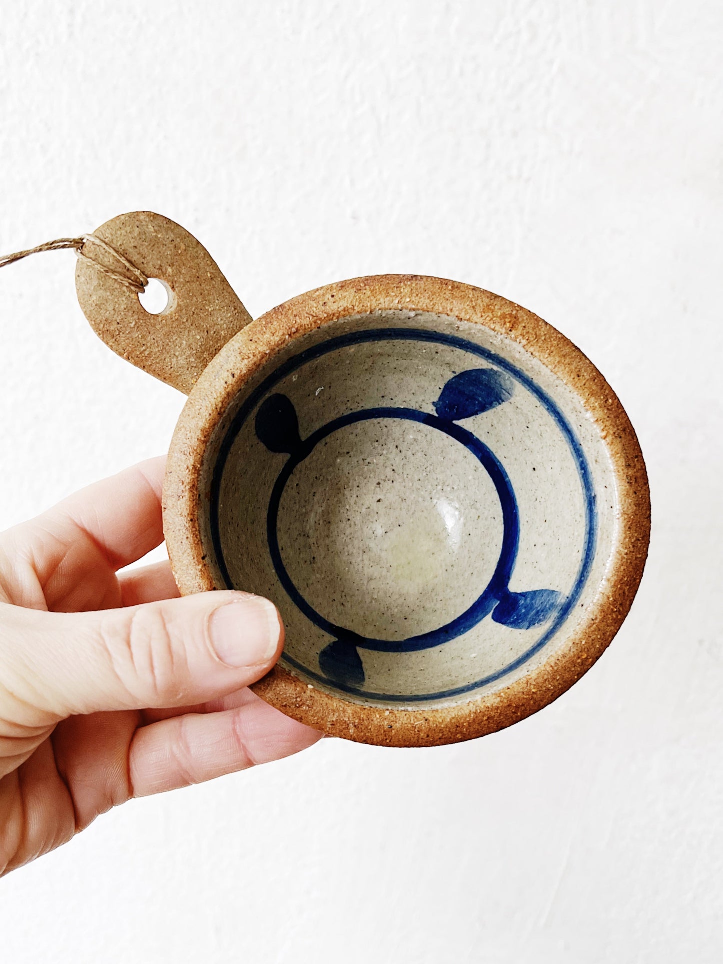 Vintage Stoneware Scoop