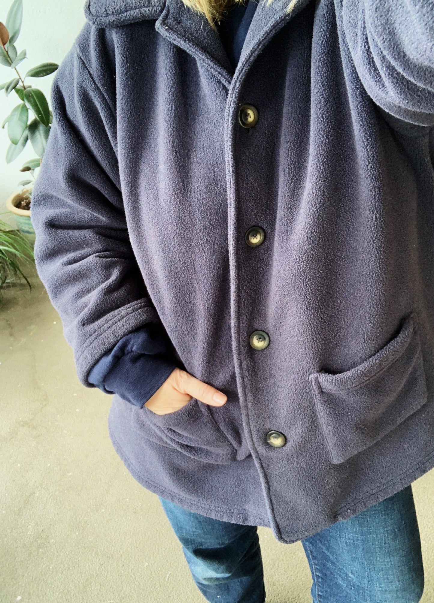 Bryn Walker Fleece Trapeze Coat