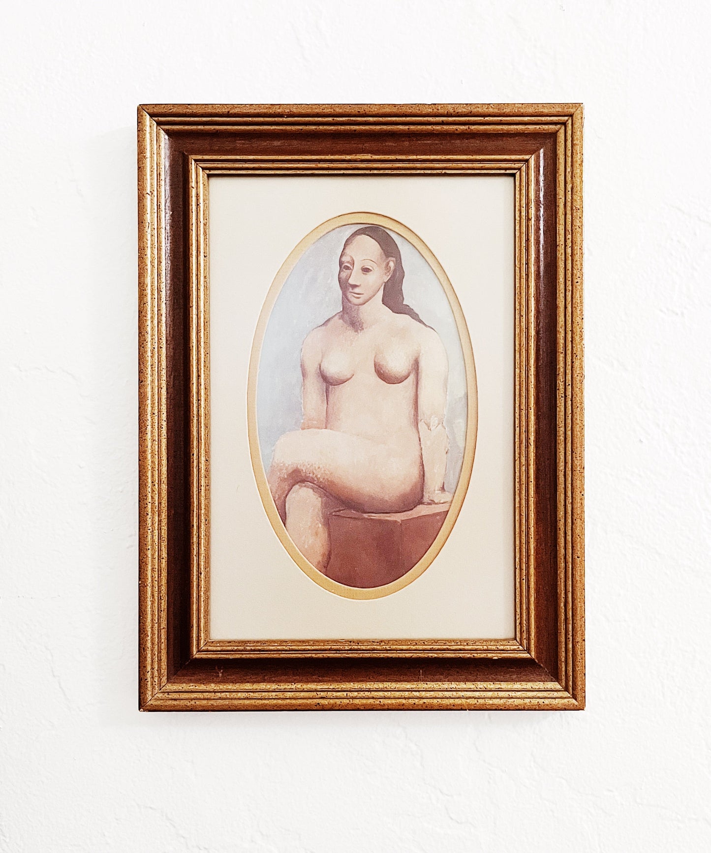 Vintage Framed Lithograph