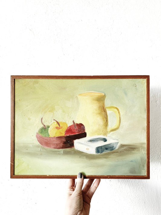 Vintage Framed Still Life Painting