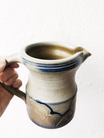 Vintage Stoneware Pitcher