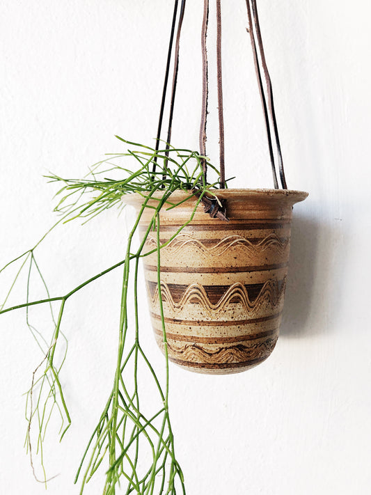 Vintage Ceramic Hanging Planter