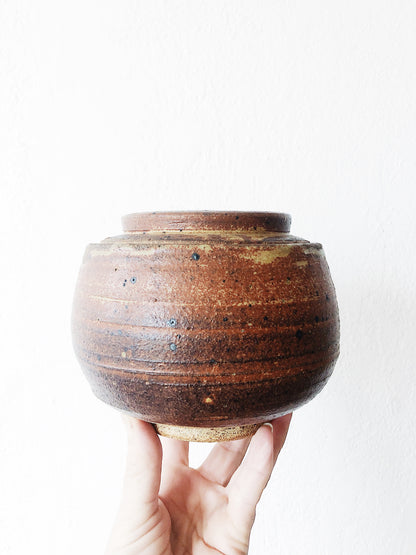 Lidded Vintage Ceramic Canister