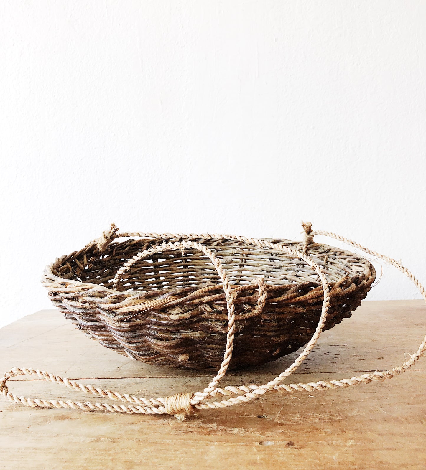 Hanging Grapevine Basket