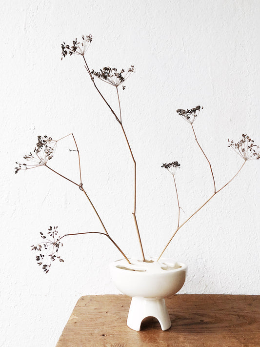 Vintage Ceramic Ikebana Vase