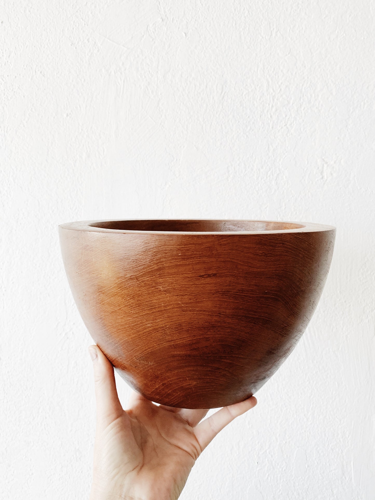 Vintage Teak Salad Bowl