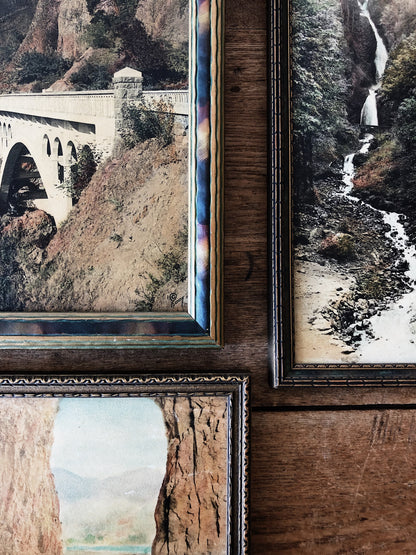 Antique Hand Colored Photograph