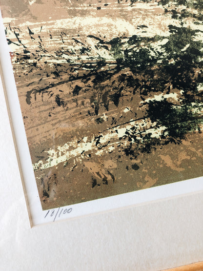 Original Howard Bradford Serigraph