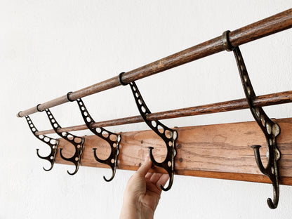 Large Antique Coat Rack