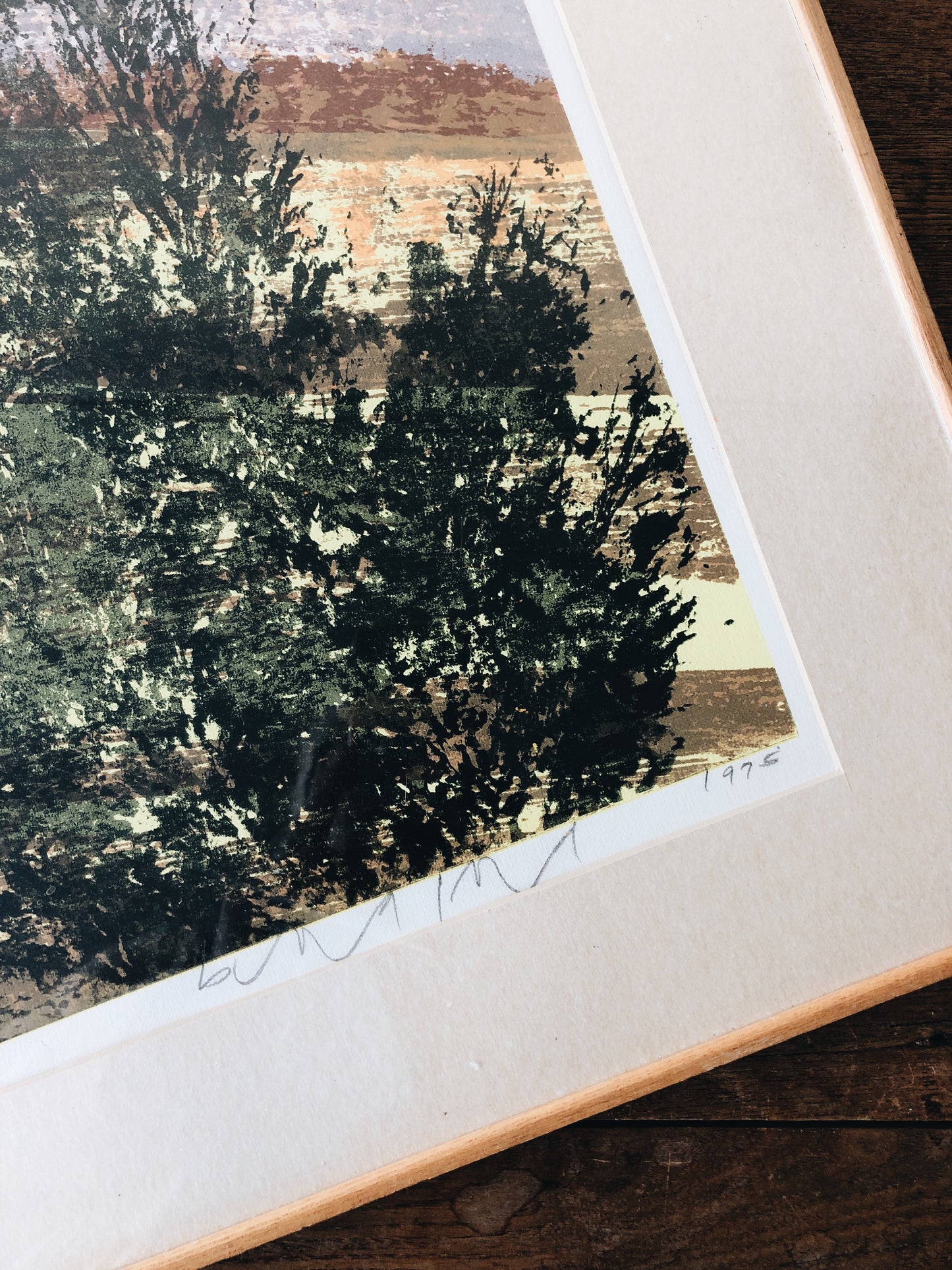 Original Howard Bradford Serigraph