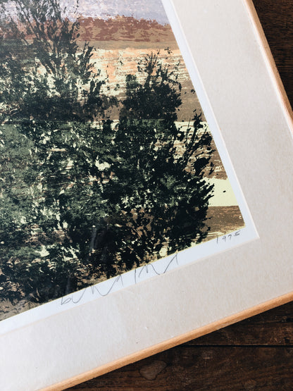 Original Howard Bradford Serigraph