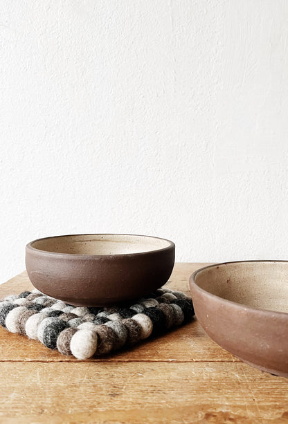 Handmade Stoneware Nesting Bowls
