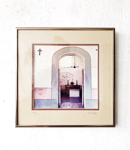 Original California Mission Film Photo ‘Heavenly Arches’