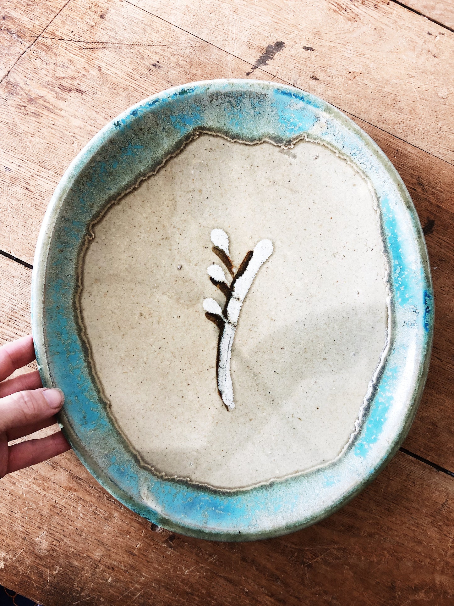 Hand Formed Ceramic Platter