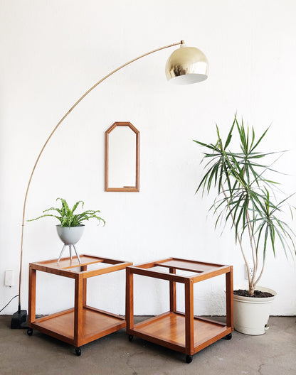 Vintage Arched Top Mirror