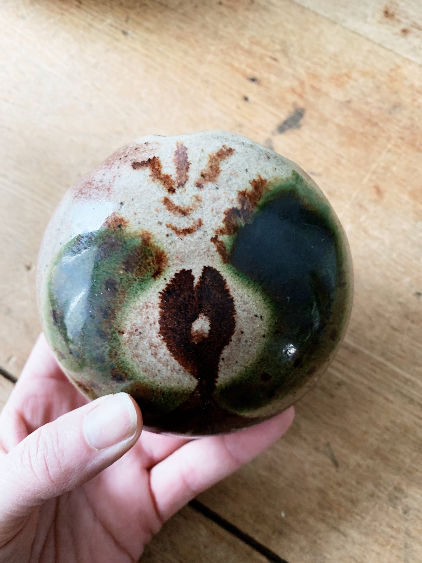 Handmade Pottery Wall Vase