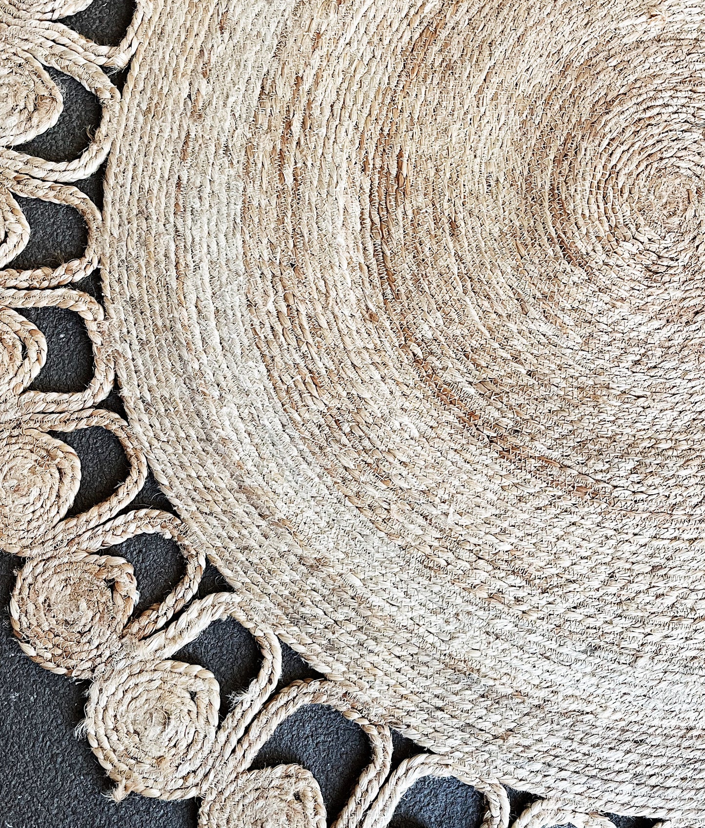 Jute Medallion Rug