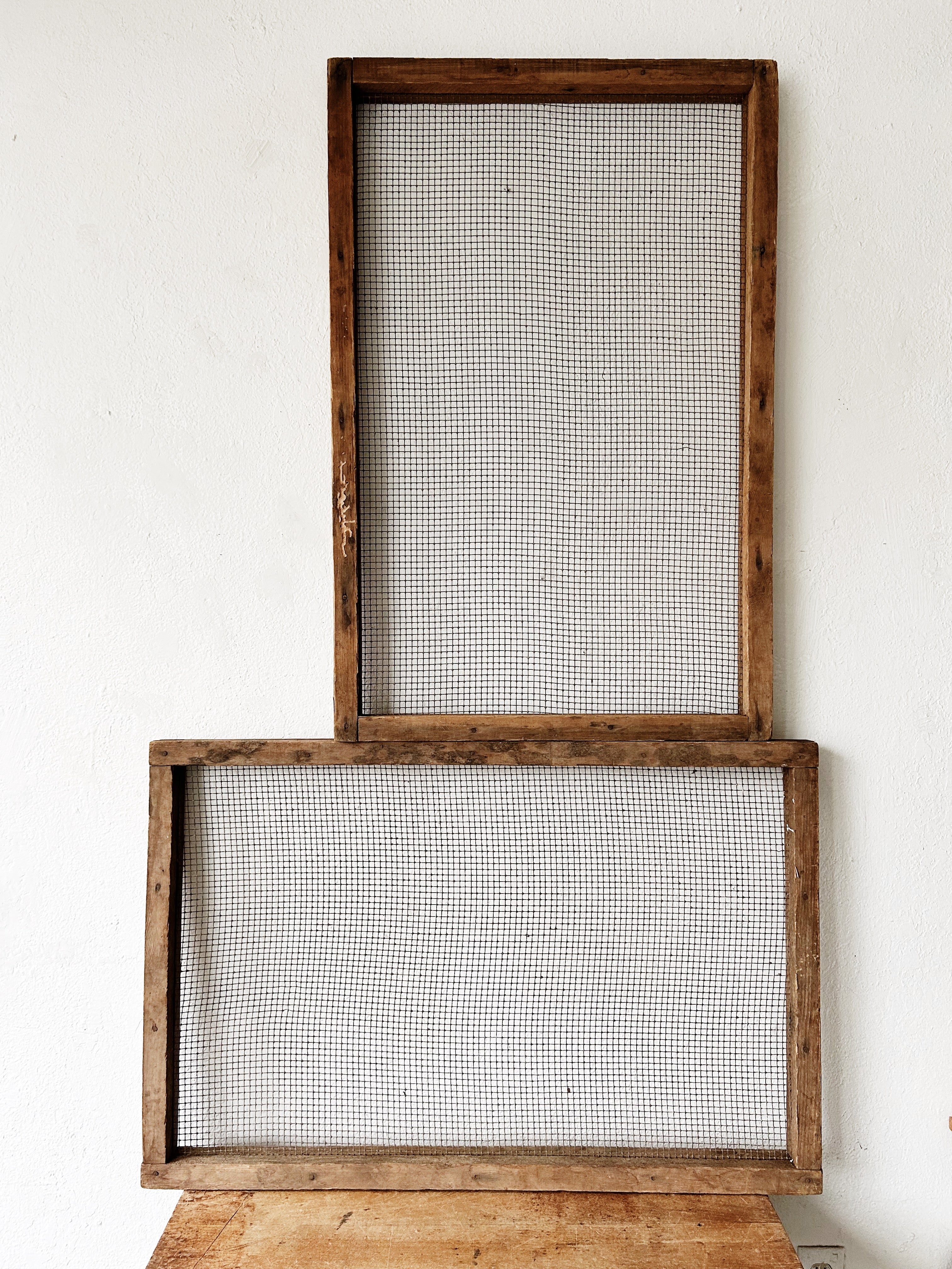 Large Antique Collapsible Drying Rack - Thumbnail 3