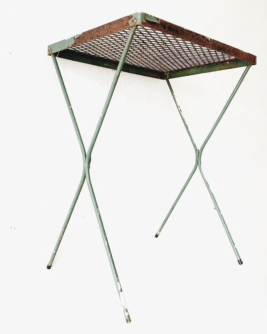 Mid Century Iron Patio / Plsnt Tanle