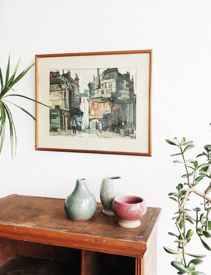 Mid Century Street Painting