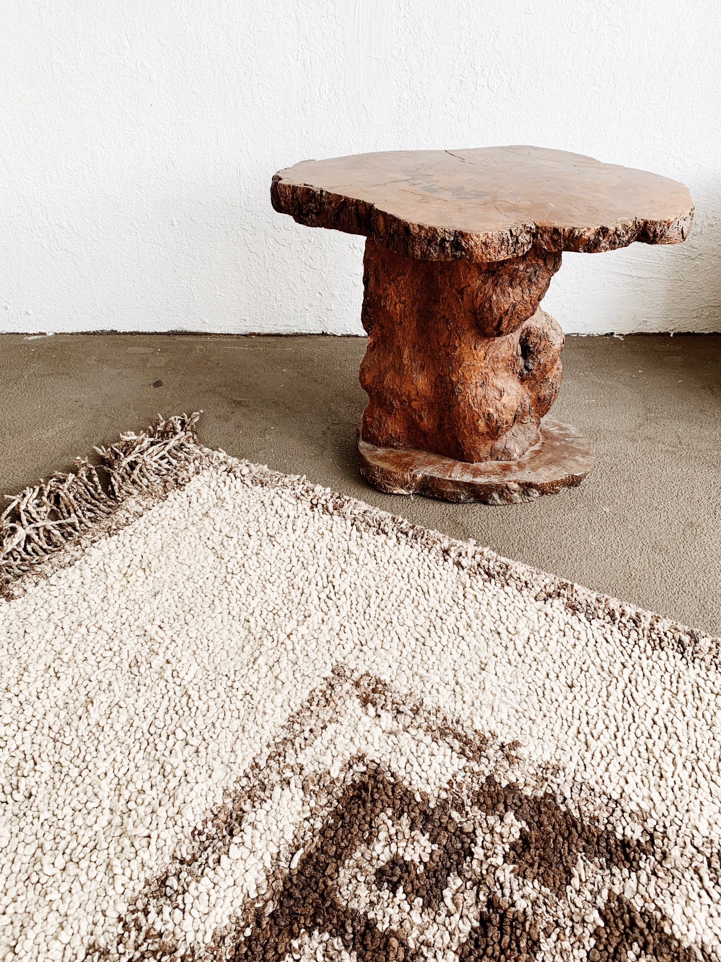 Burl Wood Live Edge Table