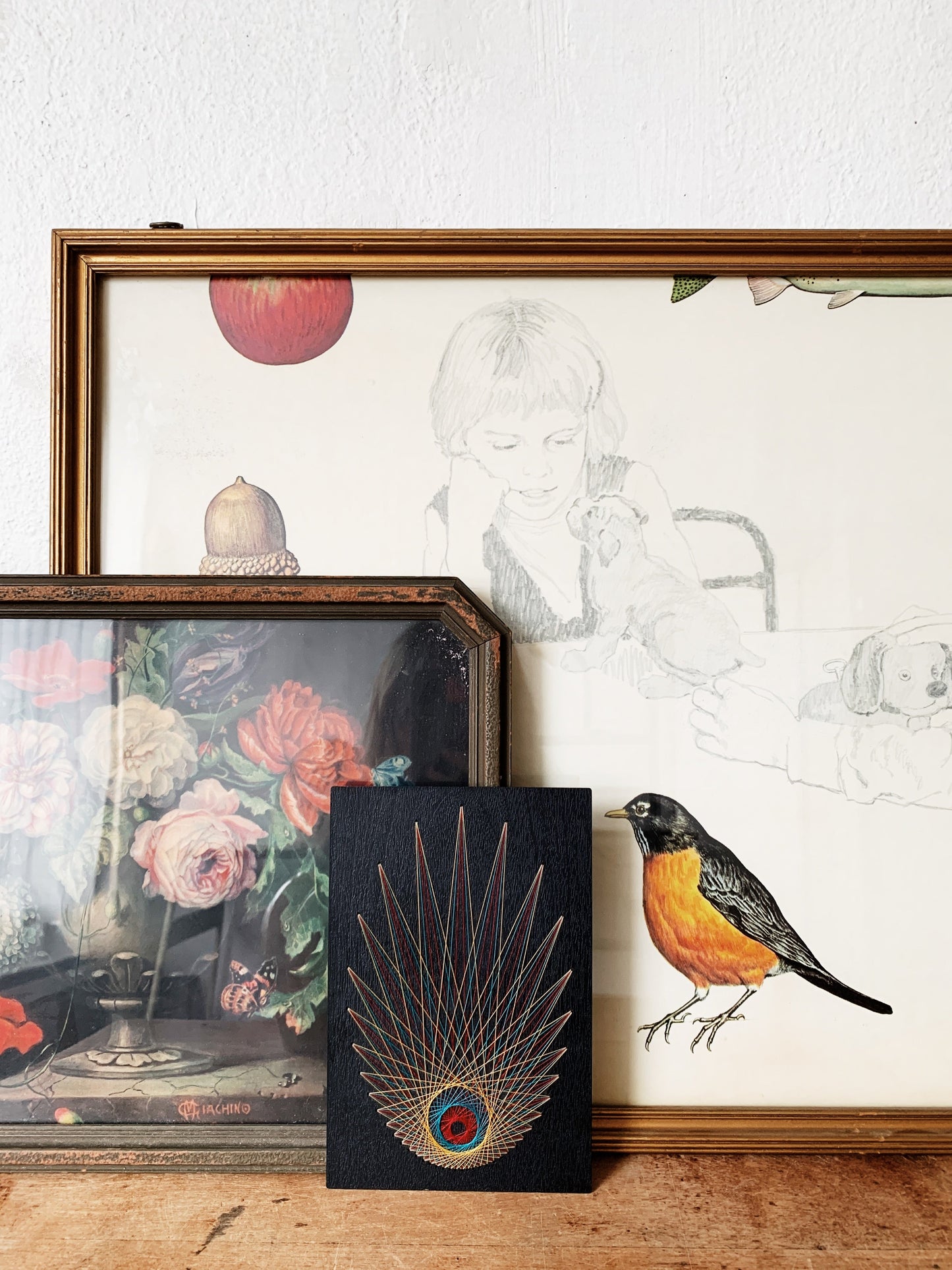 Mid Century Framed Art