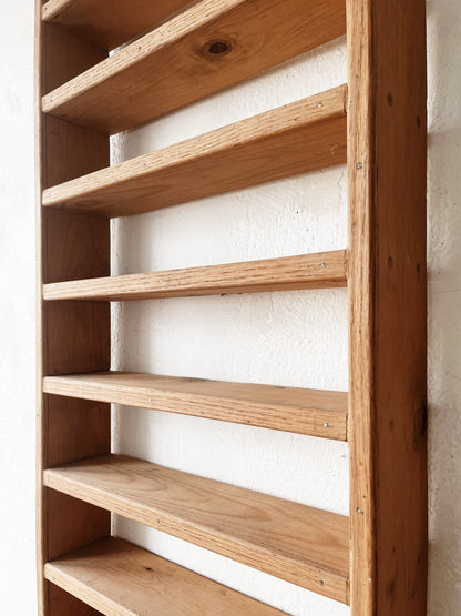 Large Hand Built Wood Shelf