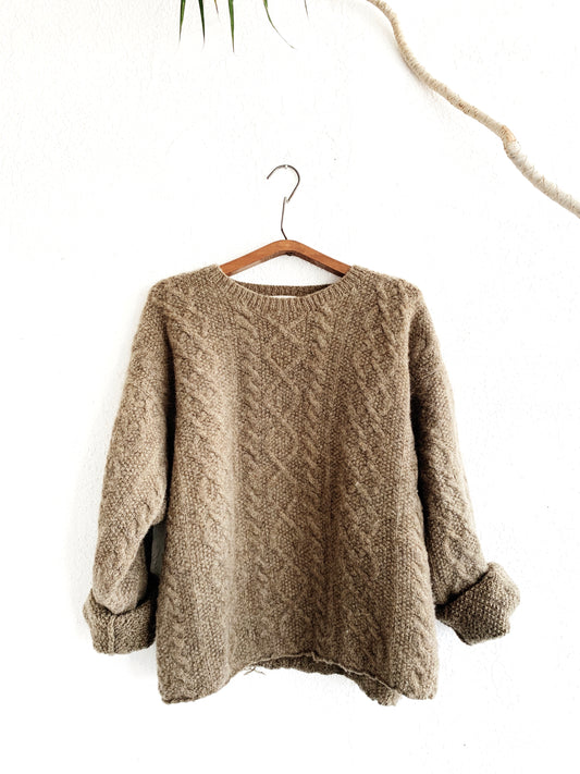 Vintage ‘90s JCrew Wool Cable Knit