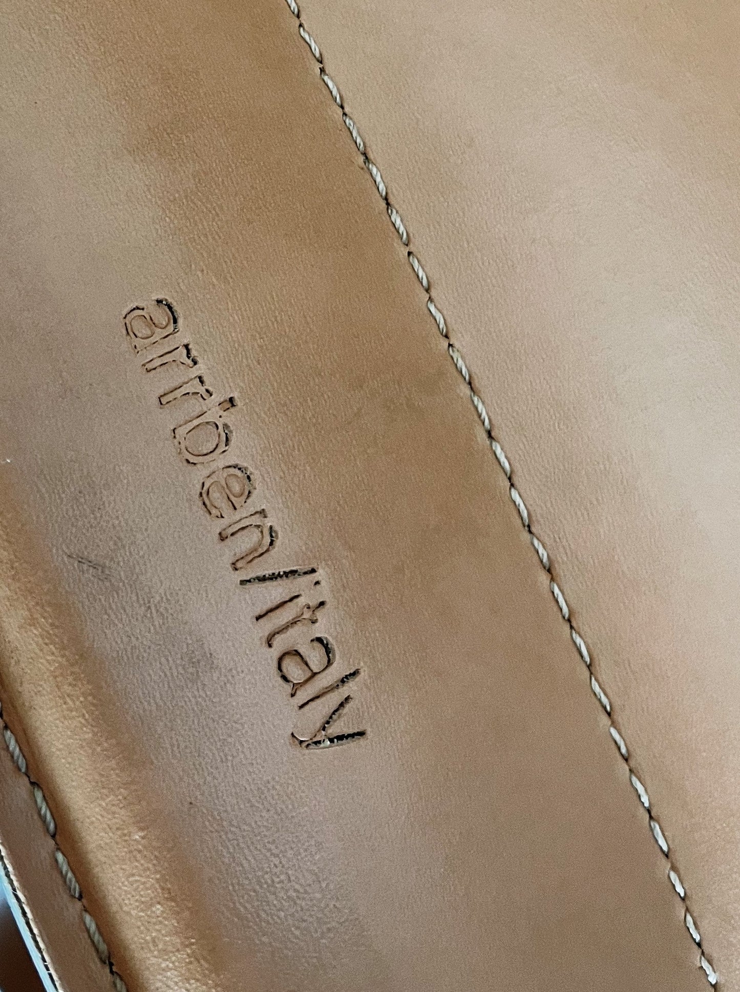 Arrben of Italy Postmodern Leather Chair