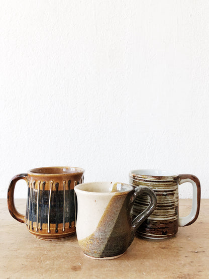 Trio of Vintage Mugs
