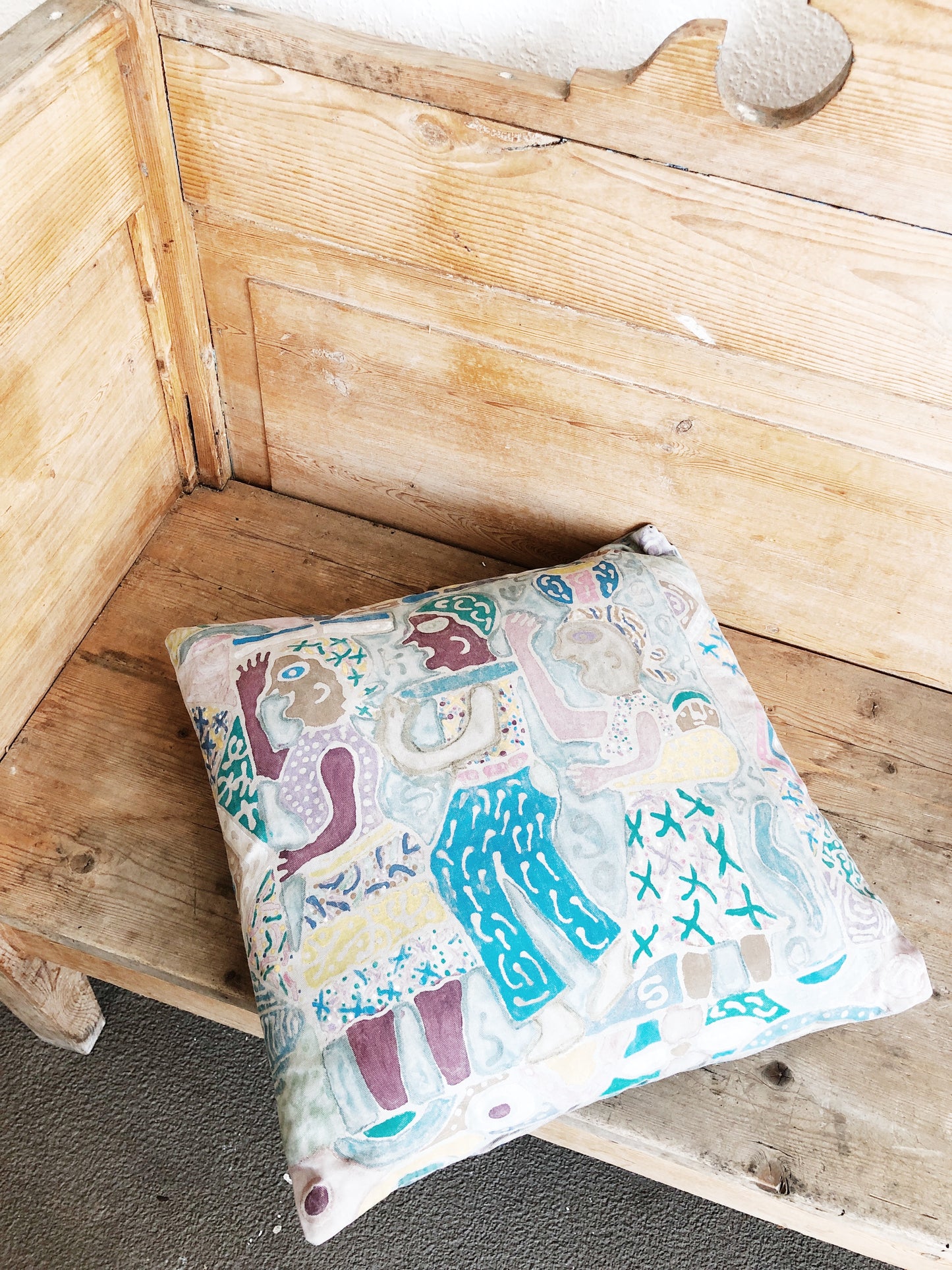 Vintage Batik Pillow