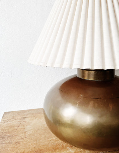 Vintage Brass Lamp