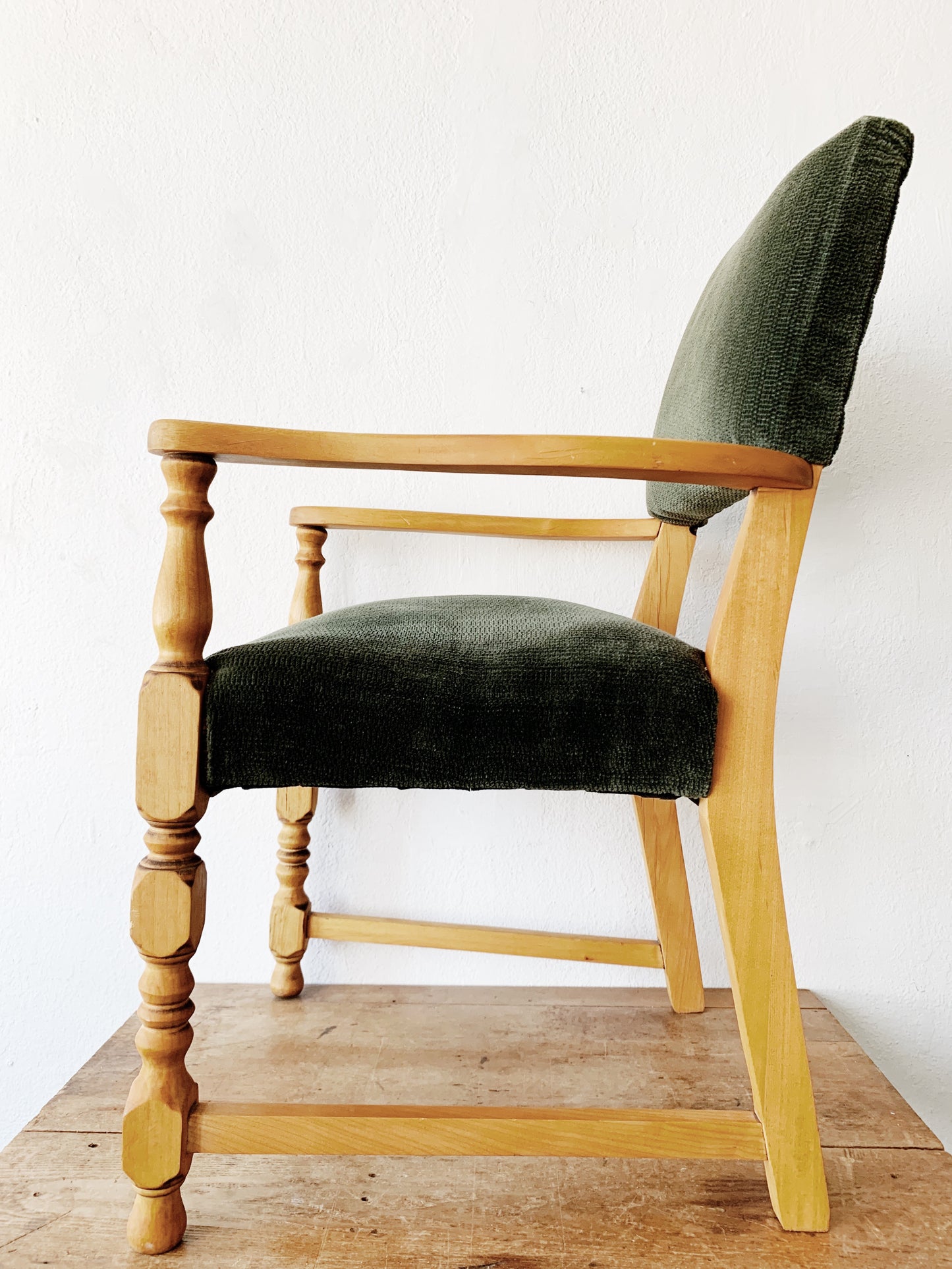 Vintage Upholstered Arm Chair