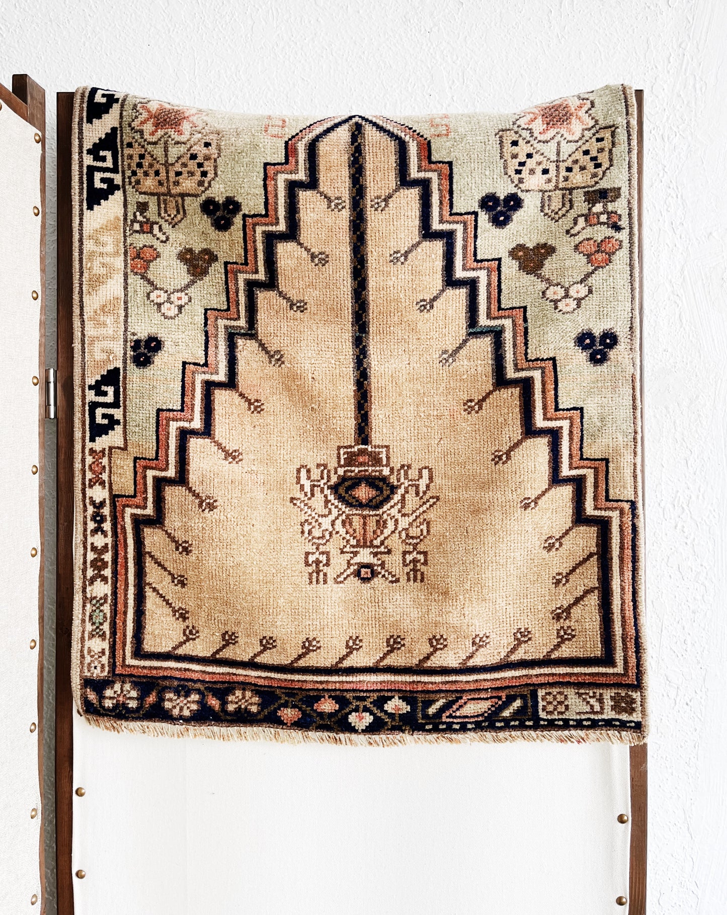 Vintage Turkish Mini Rug