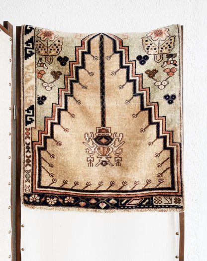 Vintage Turkish Mini Rug