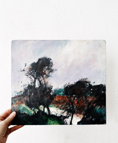 Antique Landscape Painting
