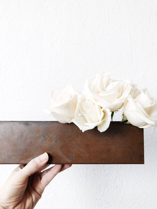 Vintage Copper Trough