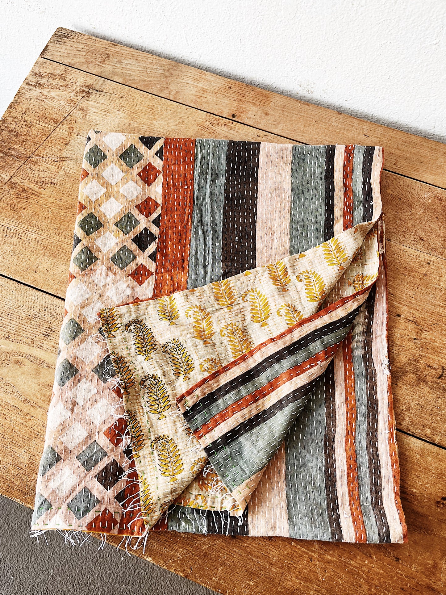 Vintage Kantha Scarf